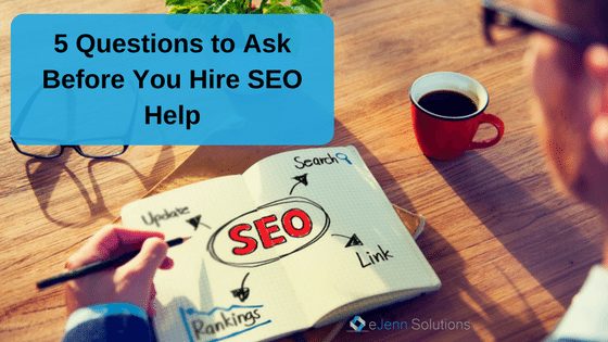 questions to ask your SEO company