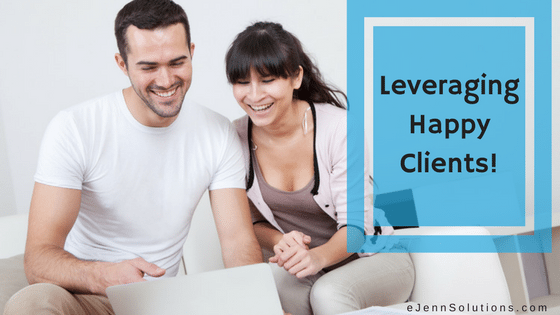 leveraging happy clients